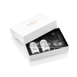 巴尔曼Balmain Hair 丰盈细润护色修护洗发水护发素按摩刷套装