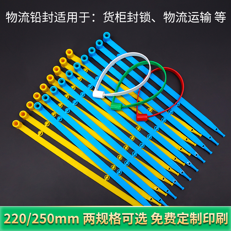 汽车封条锁防拆扣铅封免费定制