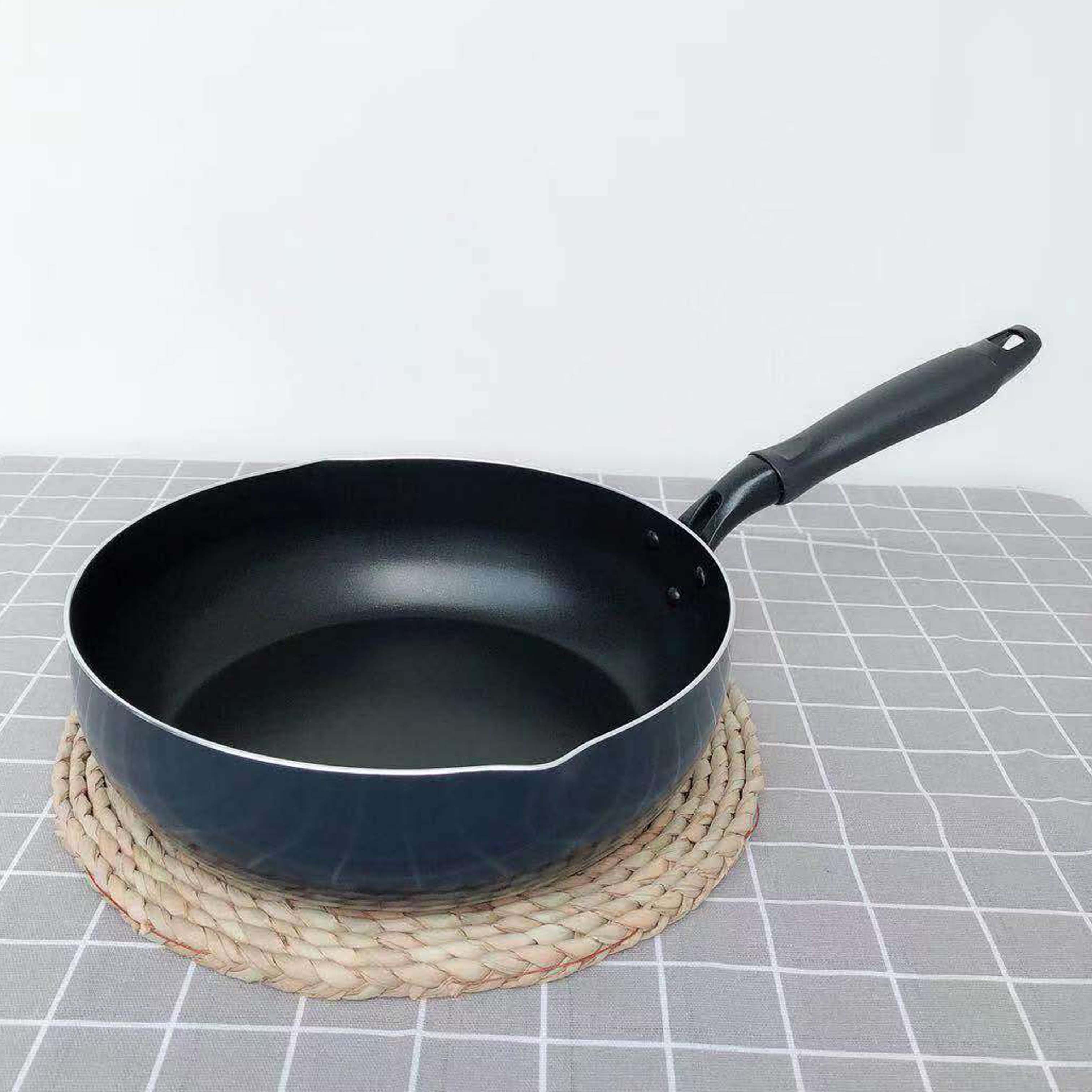 出口日本深煎锅不粘锅炒锅加深平底锅汤锅宝宝辅食锅电磁炉燃气通在类目 厨房/烹饪用具, 烹饪用具, 锅具/煲/烧水壶, 炒锅中 - 来自Buy2taobao.com提供专业的淘宝代购服务