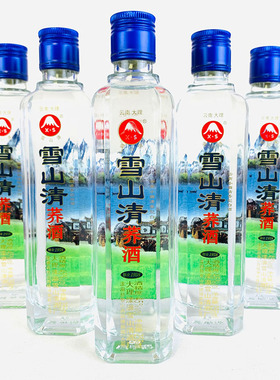 雪山清系列云南大理雪山清荞酒45度258mlx6瓶创企1958小曲清香型