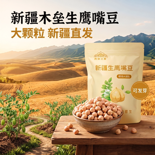 新疆木垒生鹰嘴豆当季新货