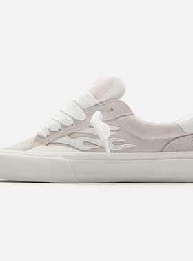 美式复古Straye滑板鞋低帮休闲鞋帆布鞋国潮板鞋潮牌运动鞋面包鞋