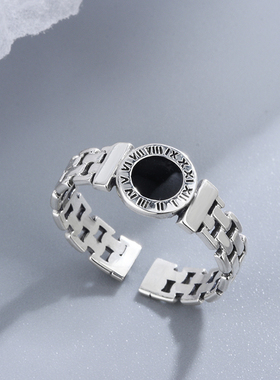 庭祥凯s925纯银链条女开口可调节