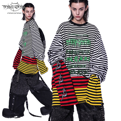 明星同款|PINKSPINK原创条纹T恤