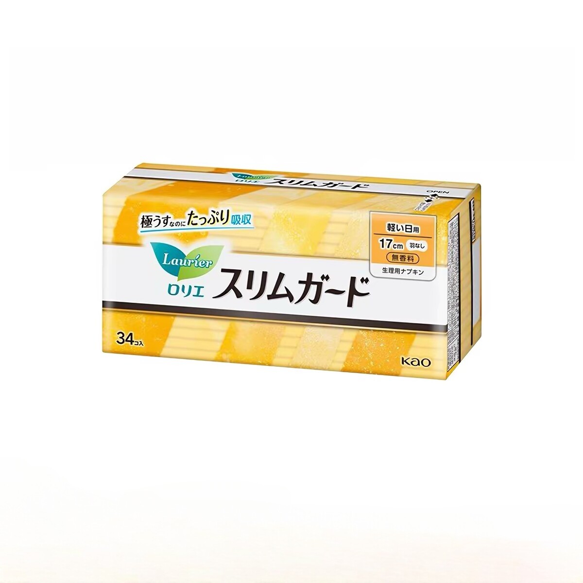 花王乐而雅日本进口无荧光卫生巾