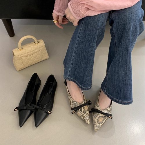 2026春季新款蛇纹拼色蝴