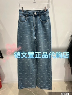 2专柜正品 3H3R807 1090现货上新2023秋款 牛仔裤