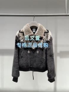 2专柜正品 皮草外套 12990现货上新2025冬款 2J4M310