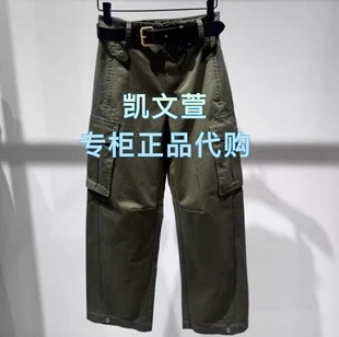 休闲裤 专柜正品 1699现货上新2025冬款 MBE4PAT022