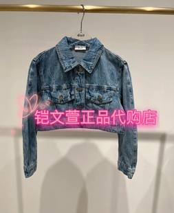 牛仔外套 专柜正品 1290现货上新2022秋款 3E3RD05