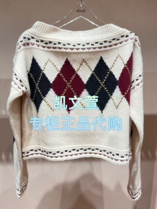 3J4E455-1595现货上新2025年冬款1-2专柜正品针织衫