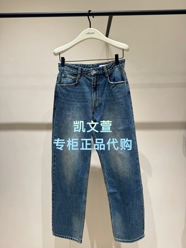 EBE4JEN021-1899现货上新2025冬款专柜正品牛仔裤