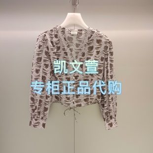 衬衫 2J2D414 2专柜正品 1599现货上新2025年夏款