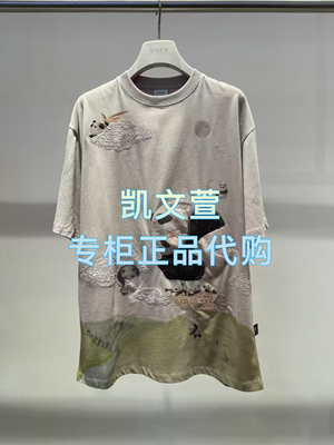 2J2B391-1599现货上新2025年夏款1-2专柜正品短袖T恤