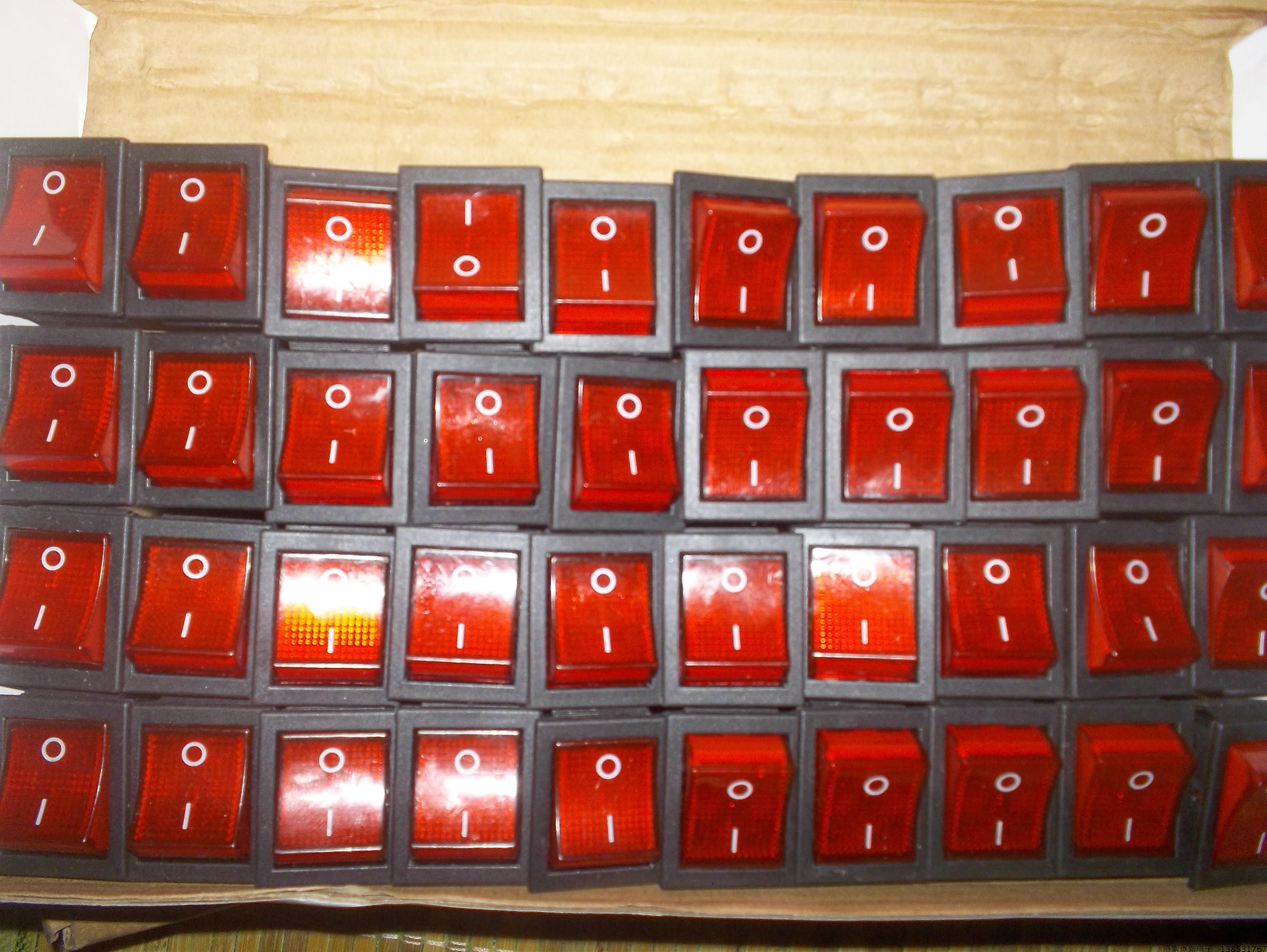 大功率 船型开关 30A 逆变焊机维修配件 线路板维修 电焊机开关