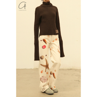 海星印花牛仔裤 ENTRUDO CONSTANÇA 70%OFF