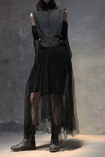 Marc 连衣裙夹克 大露背无袖 蚕丝拼接棉 Bihan 40%OFF