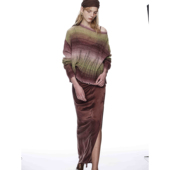 OUDE 毛衣 渐变针织套头衫 WAAG 25早秋