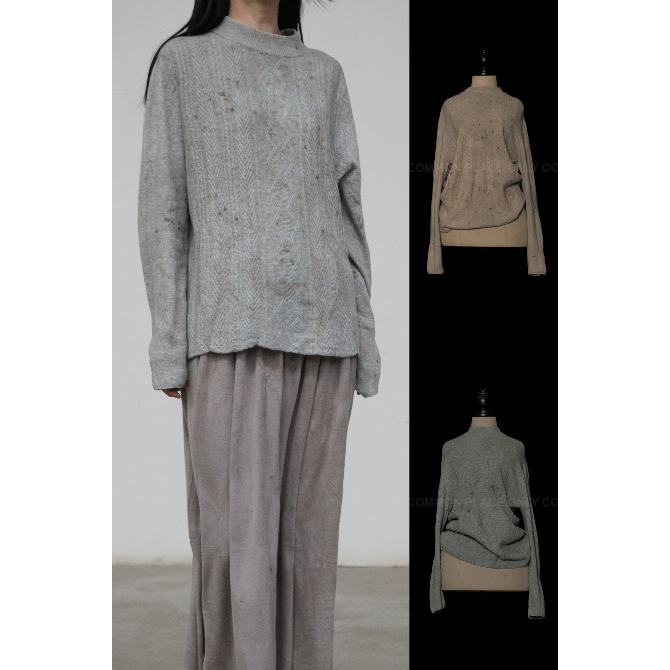 Mutedance23秋冬半高领毛衣