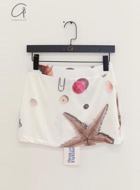 70%OFF CONSTANÇA ENTRUDO 圆圈印花网眼迷你裙