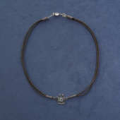 PEPE SALE 纯银双人舞编绳项链