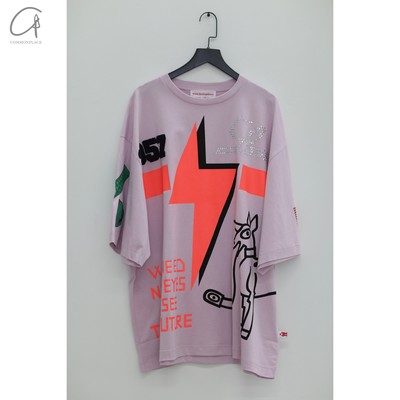 Walter Van Beirendonck  闪电超大号T恤