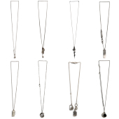 WERKSTATT 德国高程度手工 图腾雕塑项链系列 MUNCHEN 925银