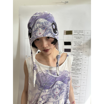 预 VeniceW 飞行无檐小便帽