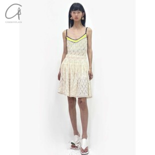 渐变挑孔流苏吊带 KNITS 40%OFF NAN