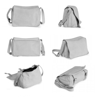 GUIDI IV03 柔软全粒面马皮斜挎包 意大利