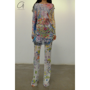 日落怪物手工编织水晶上衣 ENTRUDO 70%OFF CONSTANÇA