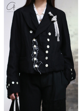 ARCHIVIO J.M.Ribot 双排扣短款夹克 意大利