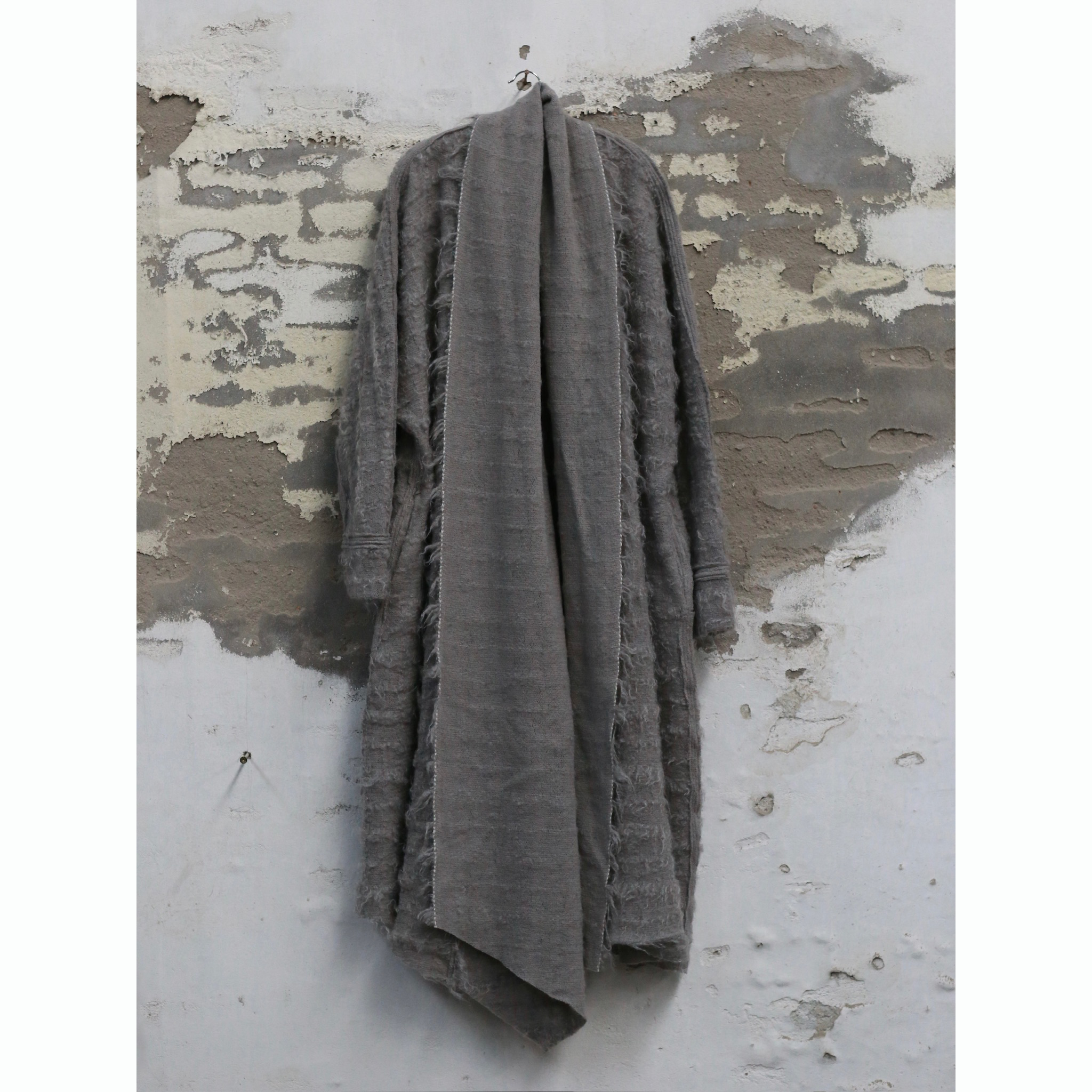 Marc Le Bihan 25秋冬 别针装饰长款开衫 2735 法国