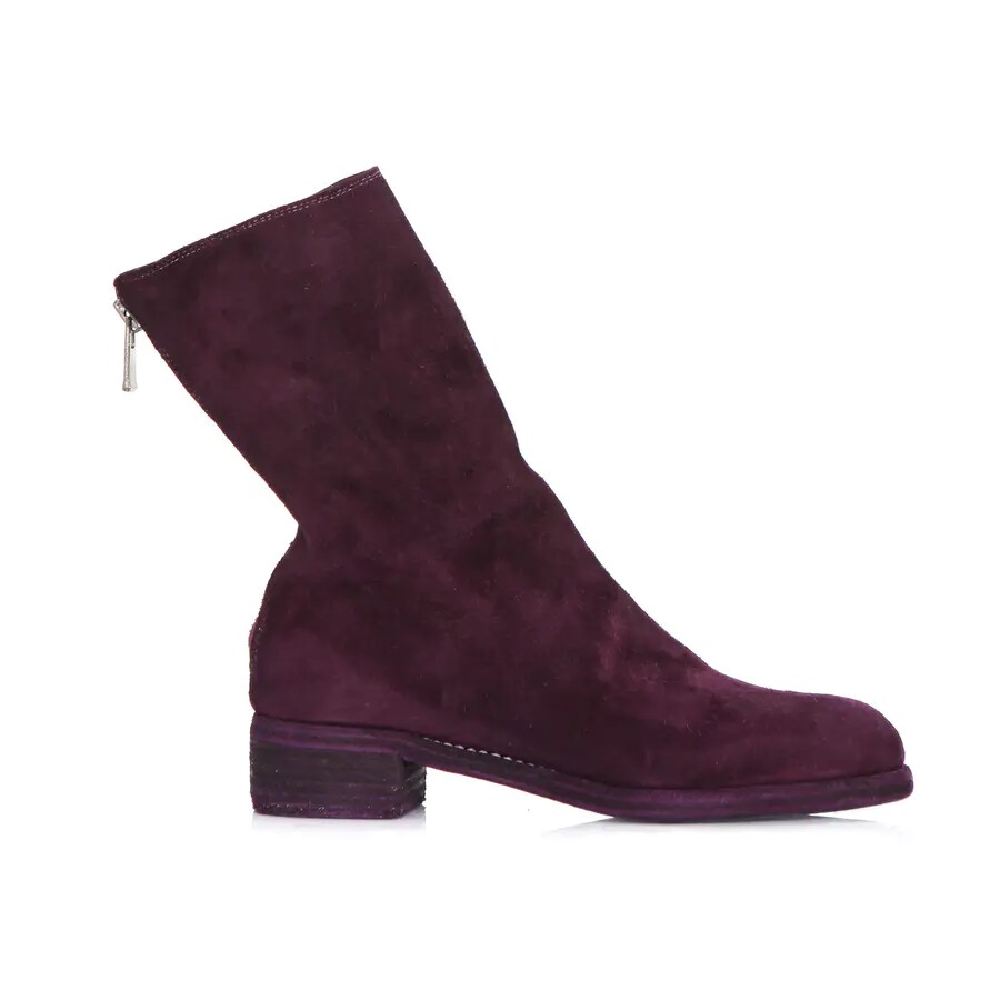 清仓折扣 Guidi M88B系列 软马皮后拉链中筒靴