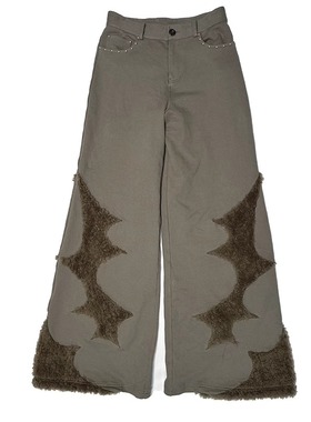 RUI built 25秋冬 拼接休闲裤