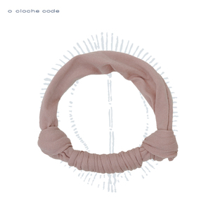 o cloche code 25秋冬 纽结圈带