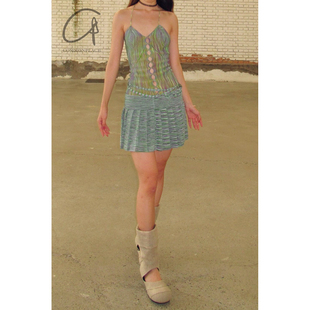 印度尼西亚 BOULDER开缝紧身胸衣连衣裙针织弹力 60%OFF ISA