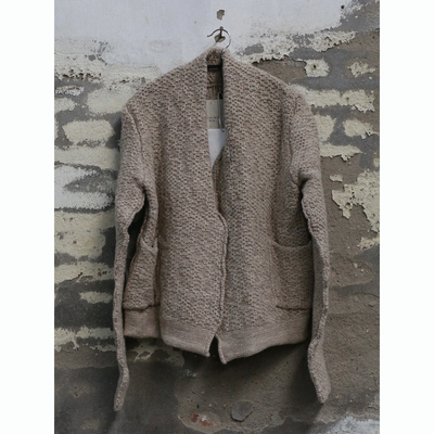 预 Daniel Andresen 25秋冬 初剪羊毛短针织夹克 比利时