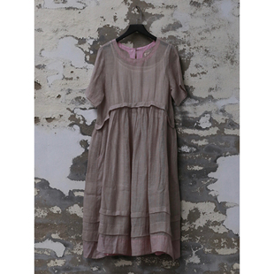 EKA 圆领迷笛连衣裙