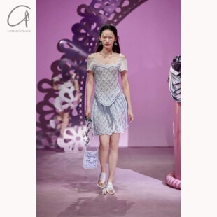 渐变花形镂空吊带 KNITS 40%OFF NAN