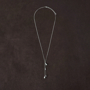 纯银花篮流苏长项链 ACETO OLIO