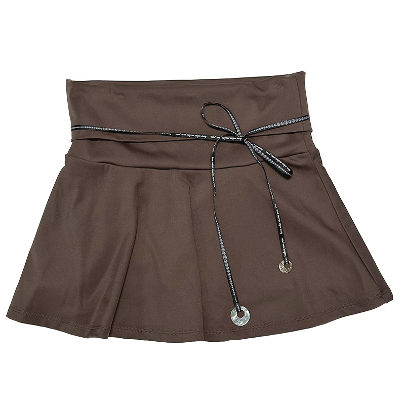 RUI built 25秋冬 运动翻边短裤裙