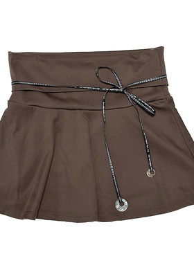 RUI built 25秋冬 运动翻边短裤裙