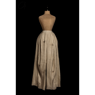 花染Mutedance阔腿裤真丝