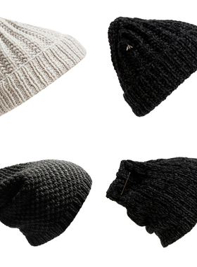 WERKSTATT MUNCHEN 925银扣 羊绒针织帽子合集 男女同款 德国手工