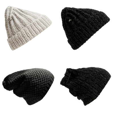 WERKSTATTMUNCHEN镶银德国羊绒帽