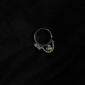 YVMIN 尤目 Ripple系列心吊坠戒指 80%OFF 925银 commonplace