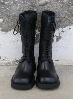 Miista 25秋冬 VEL黑色天鹅绒靴 西班牙