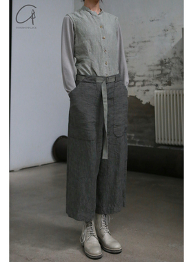 40% OFF BIEK VERSTAPPEN 女式无袖衬衫 亚麻 荷兰