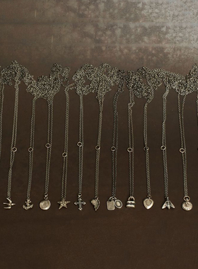 WERKSTATT MUNCHEN 925银 迷你环戒项链系列集合 德国高程度手工